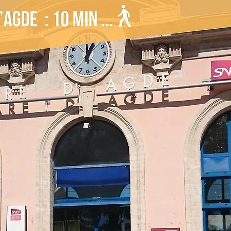 Le Charmy Blue * Wifi * Centre Historique Apartman Agde